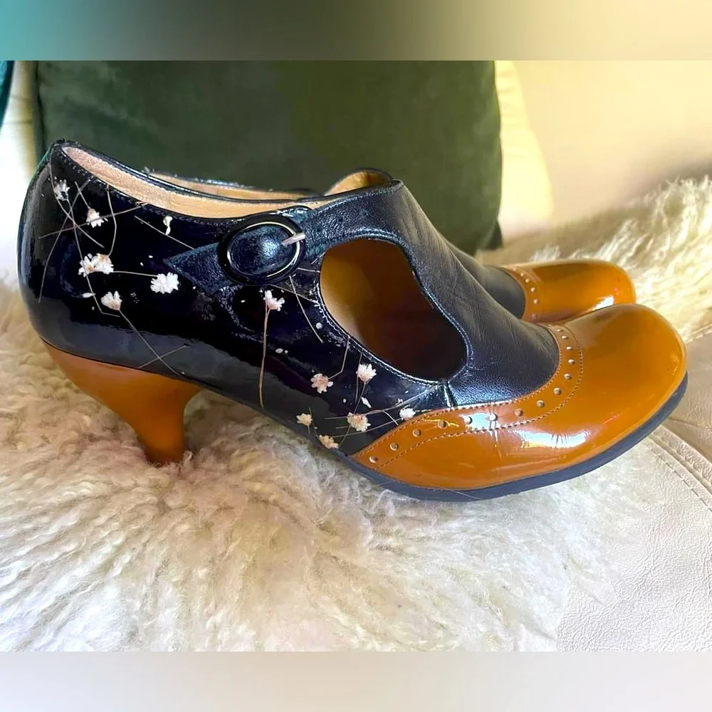John Fluevog Shoes - Ella Baker - sz 8 - Picture 1 of 10